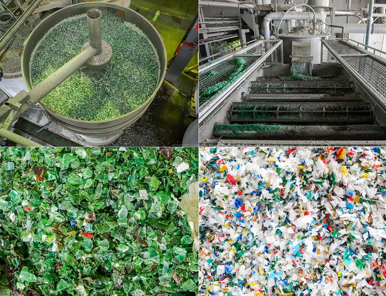 Что можно делать в чистый. Переработка ПЭТ пластика. Процесс утилизации пластика. Пластико перерабатывающий завод. Утилизация пластмассовых отходов.